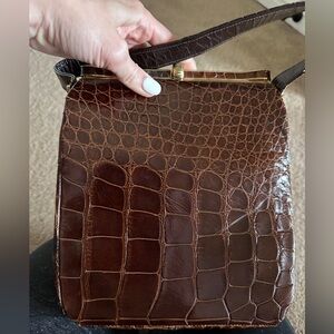 Bellestone Vintage Alligator Purse